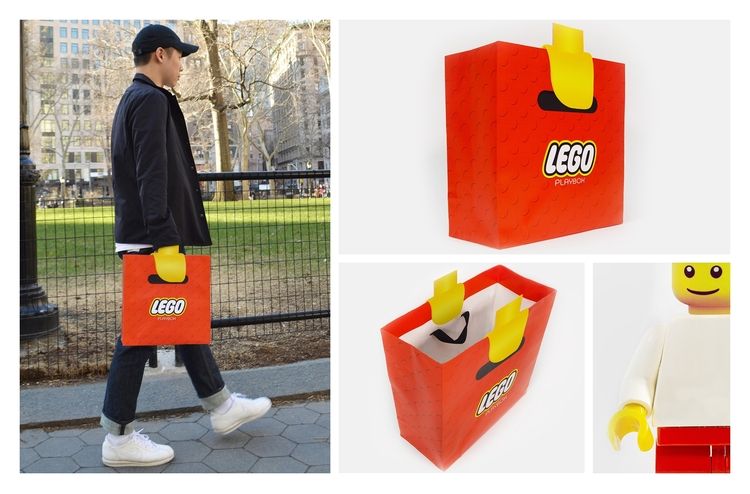 Lego shopping bag