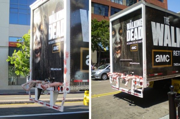 The Walking Dead Advertising